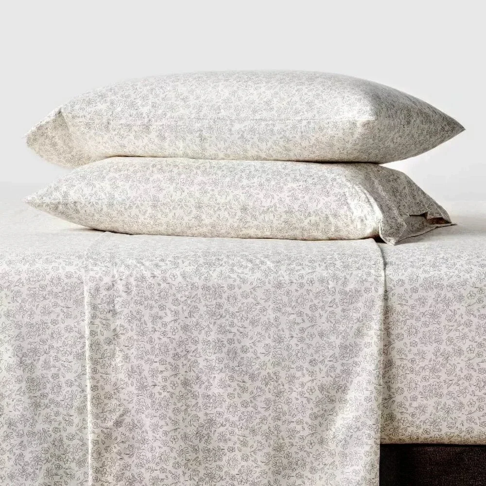 Twin Microfiber Printed Sheet Set
